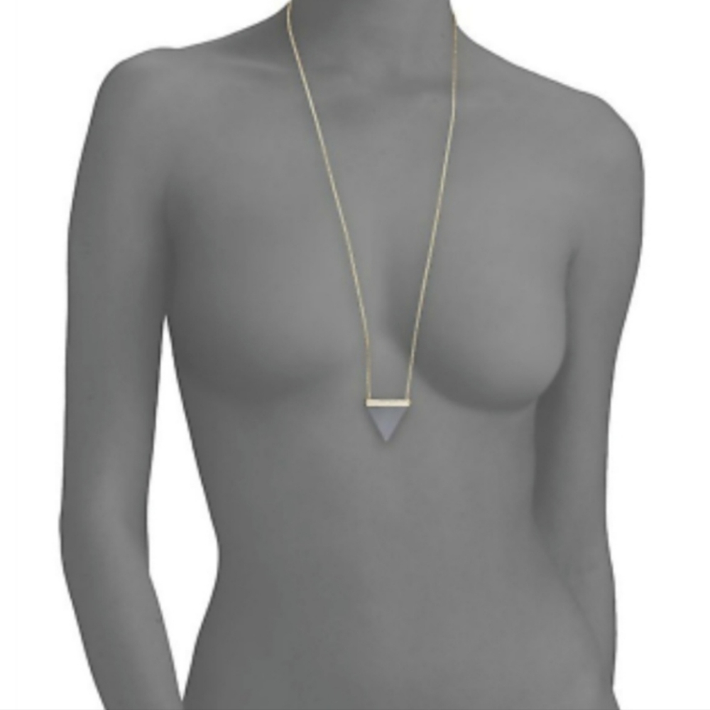 🎋Michael Kors Triangle Crystal Pendant - Picture 5 of 7